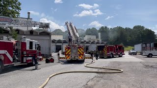 Fire damages Clarios battery plant in Kernersville