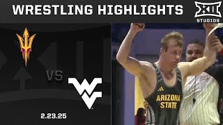 Pierson Manville vs. Sam Hillegas (149lbs) | Arizona State vs West Virginia Wrestling Highlights