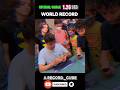 Fastest Rubik's cube solve in the world #shorts #viral #rubikscube