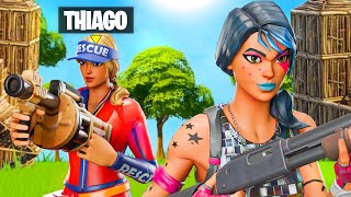 jugando la temporada 2 de Fortnite OG con THIAGO 😎