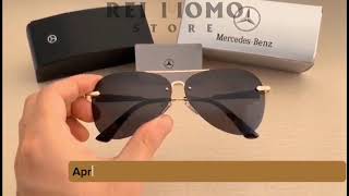 ÓCULOS DE SOL EM ALTA PARA 2024 | Mercedes-Benz GT | Moda Masculina | Moda Feminina | Lançamento