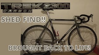 1992 Trek 2300 Carbon saved from a shed and revived