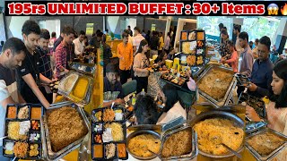 ಕೇವಲ 195rs Unlimited Buffet ಊಟ, 30 + Items 😱🔥 ನಾರ್ತ್ ಇಂಡಿಯಾ ಊಟ ಇಷ್ಟ ಪಡುವವರಿಗೆ ಒಂದು ಹಬ್ಬ 😍👌