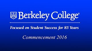 Berkeley College Commencement 2016