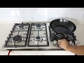 Cheff Stainless steel built in gas hob 5 burner #kitchenappliance #gashob #builtingashob