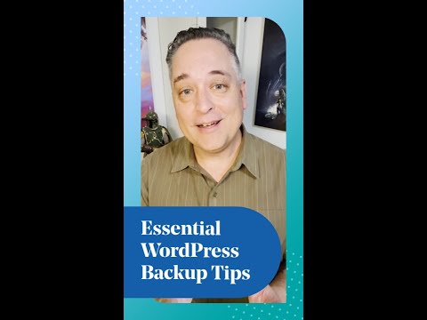 Three important backup strategies for WordPress websites