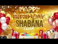 shabana happy birthday shabana