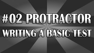 AngularJS Protractor Tutorial 02 (Configuration and Basic Test) | QAShahin