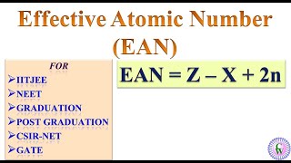 Effective Atomic Number (EAN)