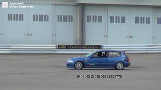 200726イオックスジムカーナ練習会　EG6シビック