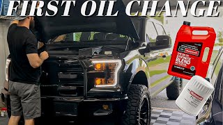 Ford F150 Ecoboost 3.5 Oil Change - DIY