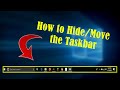 How to Hide/Move the Taskbar on Windows 10! | SCG