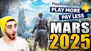 Les JEUX GRATUITS Du PS+ de MARS 2025 🔥 De PIRE en PIRE ? (PS5 et PS4)