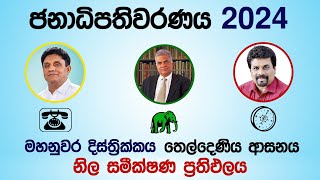 ජනාධිපතිවරණ ප්‍රතිඵල 2024 - මහනුවර දිස්ත්‍රික්කය තෙල්දෙණිය ආසනය #PresidentialElection2024