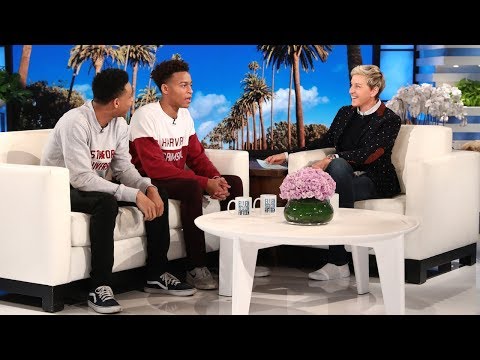 Ellen Meets Viral College Acceptance Brothers Ellen Meets Viral College Acceptance Brothers
