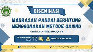 DISEMINASI PEMBELAJARAN MATEMATIKA DENGAN MENGGUNAKAN METODE GASING - Lailaturrohmah, S.Pd