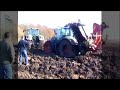 crazy tractors stuck in mud 2017