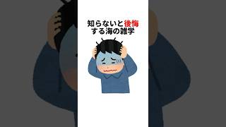 知らないと後悔する海の雑学 #shorts #雑学 #旅行