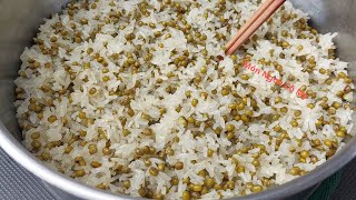 Lại thêm 1 công thức mới nấu XÔI ĐẬU XANH NƯỚC CỐT DỪA béo thơm thanh mát mềm dẻo khi để nguội