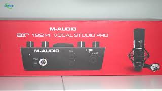 [UNBOXING] M-Audio AIR 192 | 4 Vocal Studio Pro