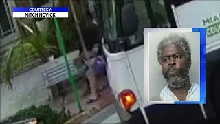 Man arrested for beating of tourists at Miami Beach bus stop