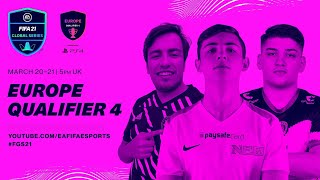 Europe Qualifier 4 | Day 1 | FIFA 21 Global Series