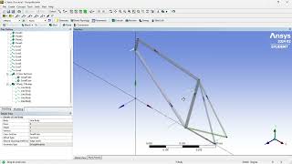 Dinamis structural analisis of bicycle frame using ansys