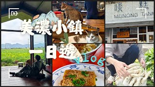 秋冬美濃一日遊-客家美食｜白玉蘿蔔｜隱藏預約咖啡廳｜手工柴燒麻糬｜菸仕物所