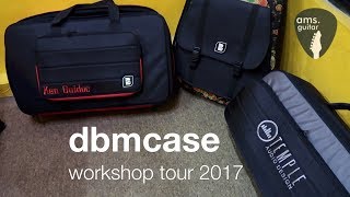 dbmcase Workshop Tour & Interview 2017 | @ams.guitar