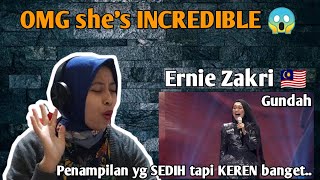 ERNIE ZAKRI 🇲🇾 - GUNDAH Live AJL35 (🇮🇩Reaction) / 😭 sedih tapi keren