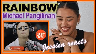 RAINBOW by Michael Pangilinan - Jessica reacts | 'South Border' Wish Bus 107.5