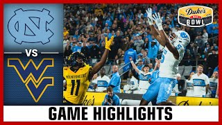 West Virginia vs. North Carolina Game Highlights | 2023 ACC Football