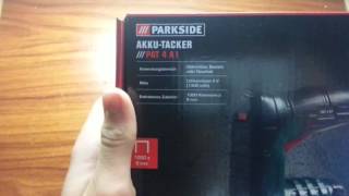 Parkside Akku Tacker PAT 4 A1