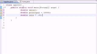 Java Programming Tutorial 23 Compound Interest Program