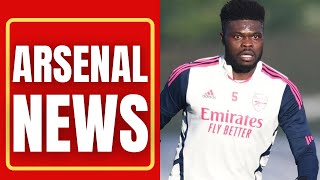 Mikel Arteta OFFICIAL Thomas Partey INJURY UPDATE!✅Arsenal FC Training Today!🔥Arsenal vs Leicester!🎉