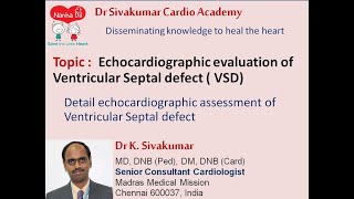 1/11 Echocardiographic evaluation of  Ventricular Septal defect (VSD)