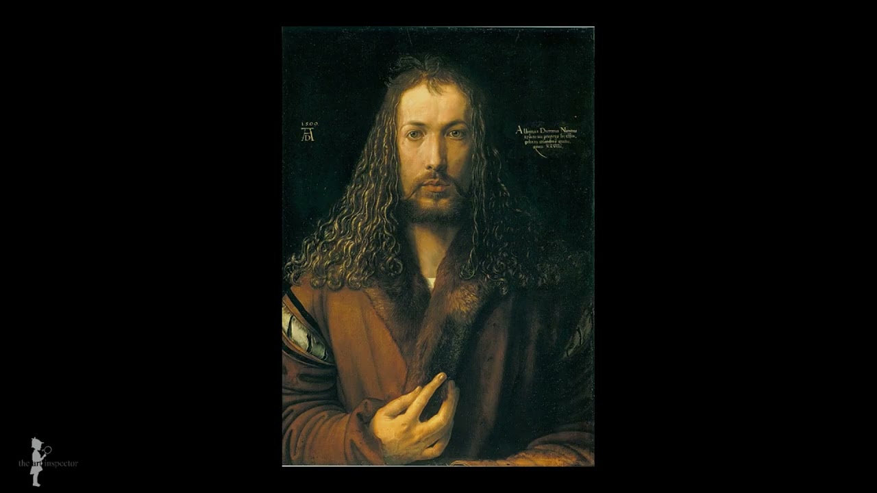 Albrecht Dürer - Self-portrait With Fur-trimmed Rope - YouTube