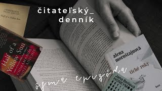 čitateľský denník | marcový výber knižného klubu \u0026 slovenská a česká literatúra ☀️🍯