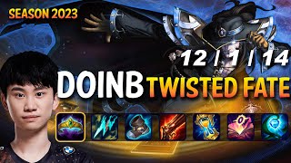 Doinb TWISTED FATE VS AZIR Mid - Patch 13.13 KR Ranked