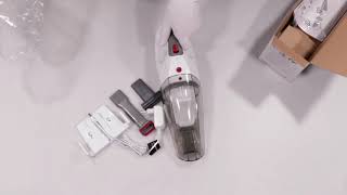 Unboxing Severin Handheld vacuum cleaner HV 7144