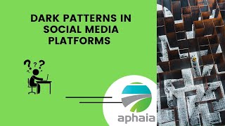 Dark patterns in social media platforms