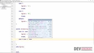 PHP Selection Statements - Part 2