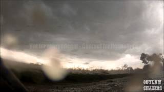 Outlaw Chasers - Pilger, NE Tornado June 16th 2014 - PROBE FOOTAGE!