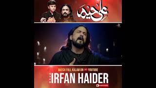 Ali Haider a.s |Irfan Haider| new noha short video 2022