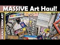 MASSIVE Art Haul - 4 months of supplies (a lifetime of supplies, actually!) and a PERMANENT NO-BUY!