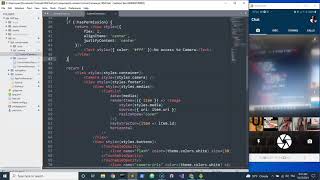 React Native Chat UI | In App Camera Screen