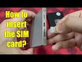 Samsung Galaxy S24 Ultra: How to insert the SIM card? Installation of the physical SIM cards