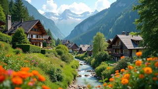 Scenic Swiss Road Trip 🇨🇭 | Most Beautiful Swiss Village