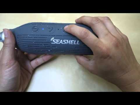 Tmvel Aquamasti Rugged Wireless Bluetooth Speaker Seashell Turcom Seashell Rugged Bluetooth 4 0 Speaker Review
