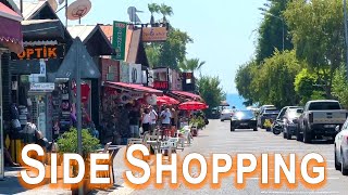 Antalya Side PROMENADE Shopping Türkei August 2024 #side #kumköy #türkei​